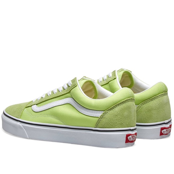 Vans Sharp Green Old Skool Classic Skate Shoes - Picture 9 of 14